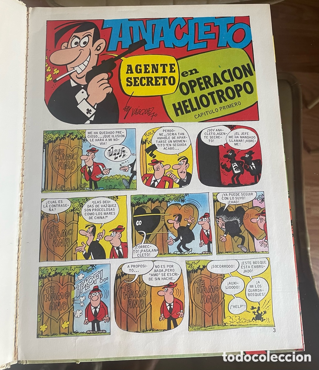 Tebeos: ANACLETO ALEGRES HISTORIETAS 1a edic. 1971 - Foto 8