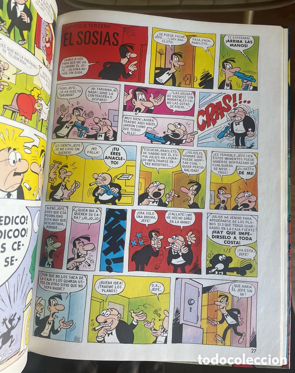 Tebeos: ANACLETO ALEGRES HISTORIETAS 1a edic. 1971 - Foto 10