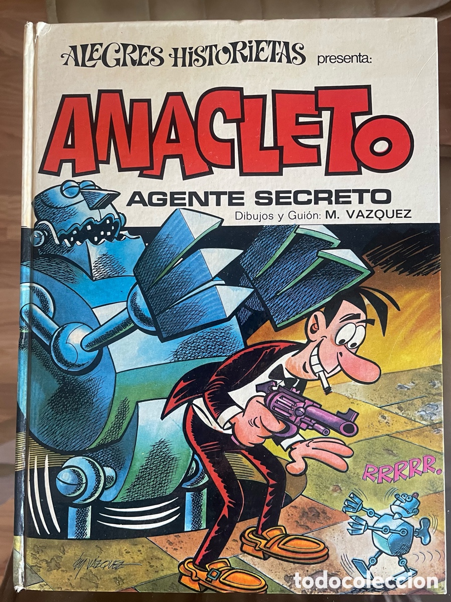 Tebeos: ANACLETO ALEGRES HISTORIETAS 1a edic. 1971