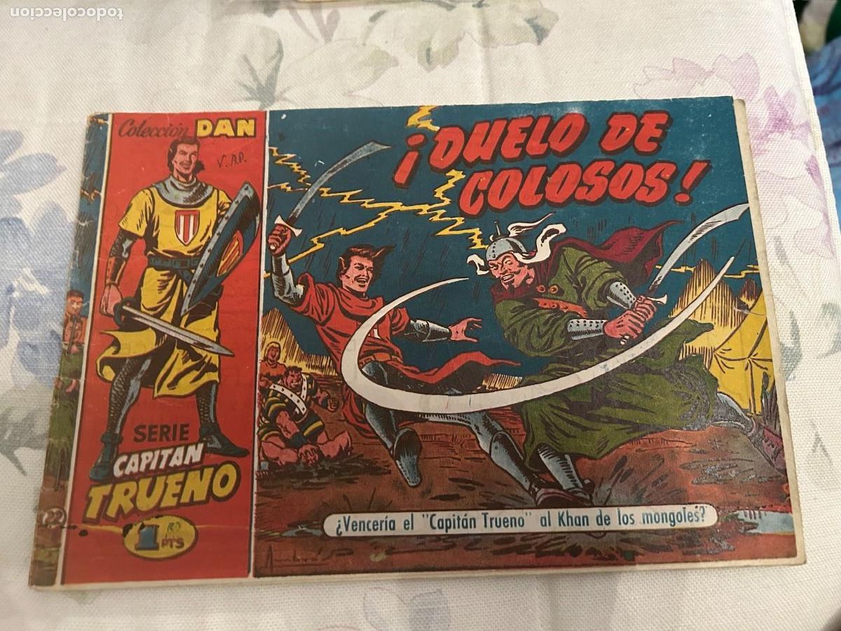 Tebeos: capitan trueno n&ordm; 22 buen estado