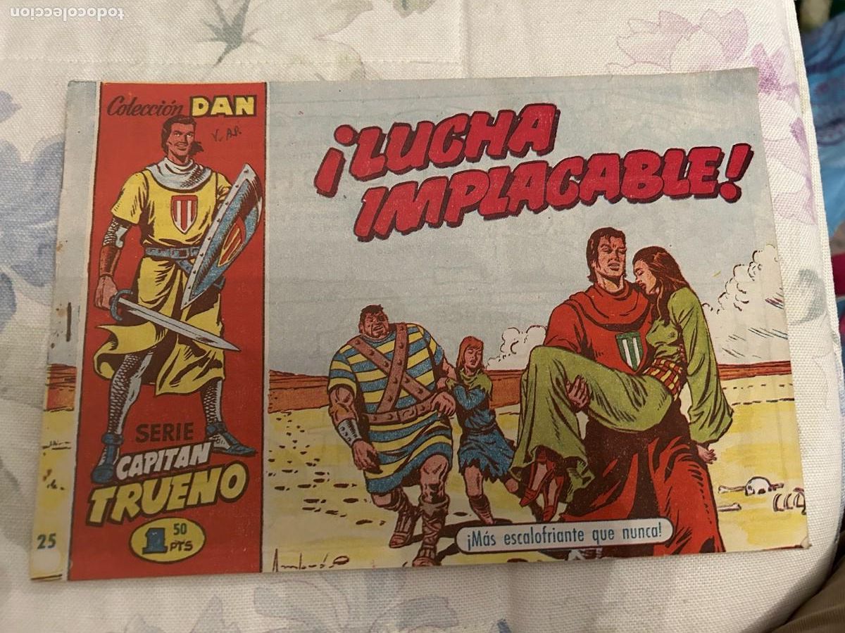 Tebeos: capitan trueno n&ordm; 25 buen estado