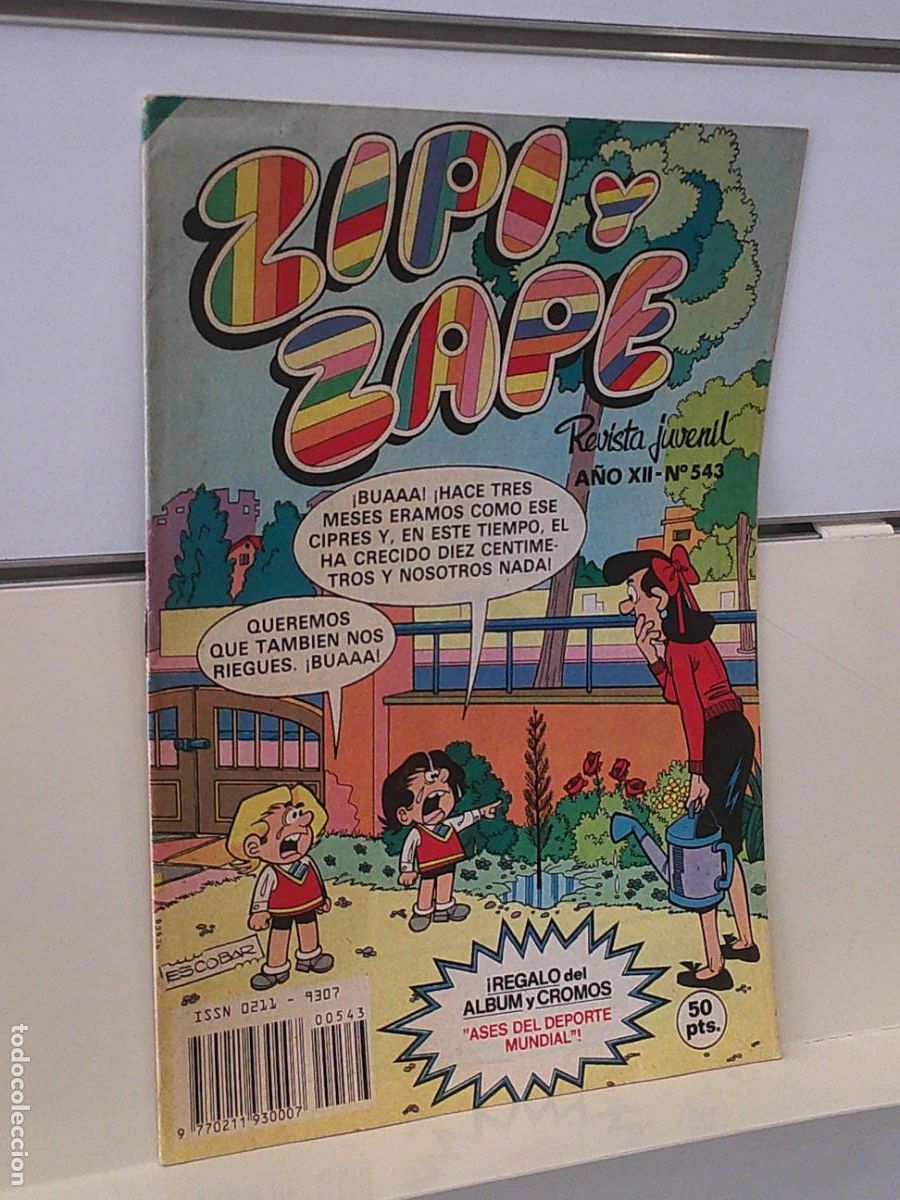 Tebeos: ZIPI Y ZAPE N&ordm; 543 - BRUGUERA