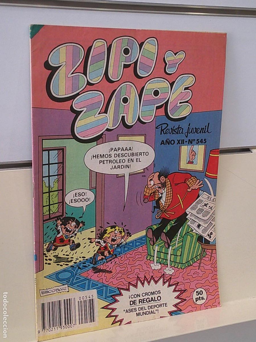 Tebeos: ZIPI Y ZAPE N&ordm; 545 - BRUGUERA