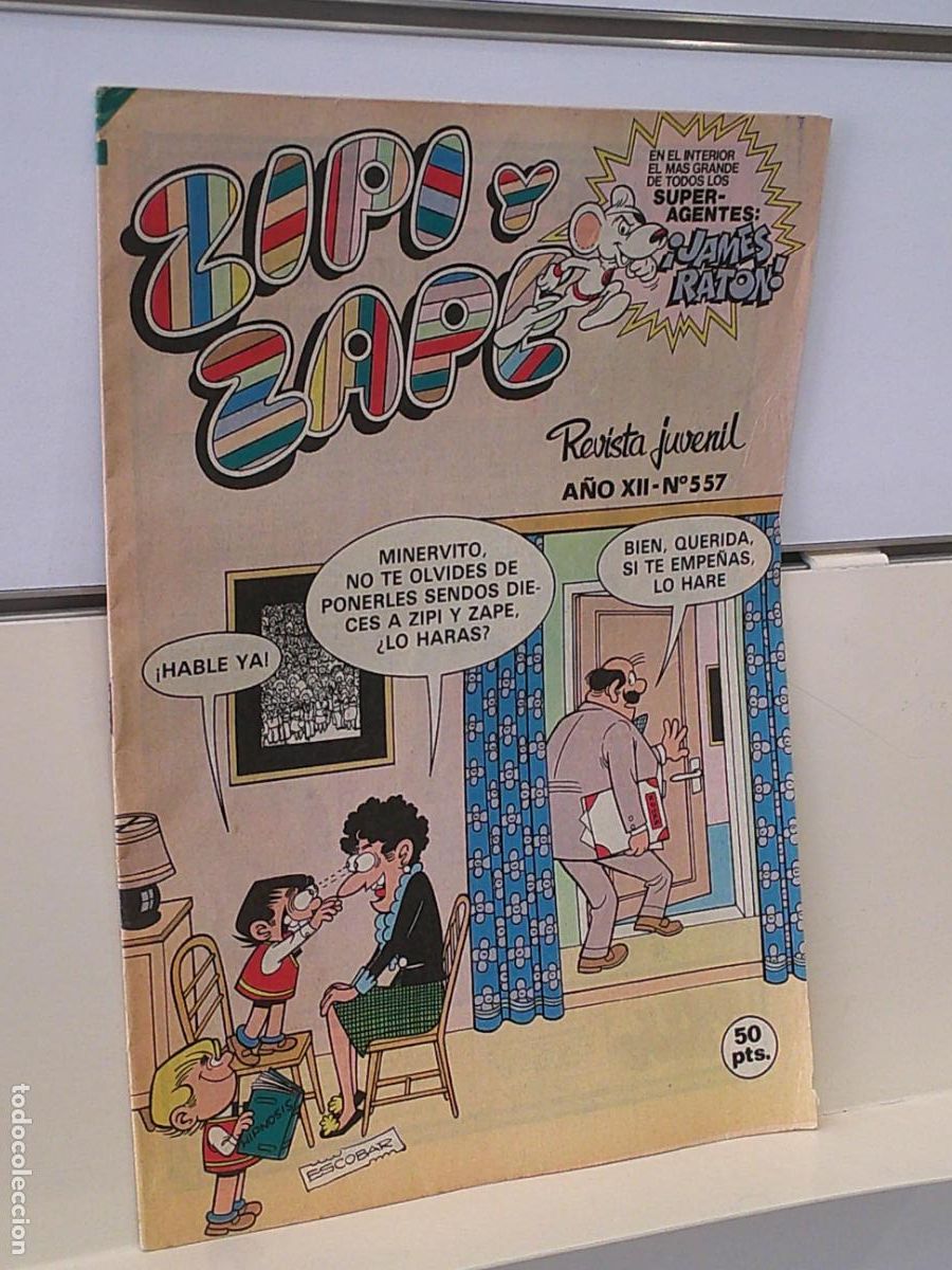 Tebeos: ZIPI Y ZAPE N&ordm; 557 - BRUGUERA
