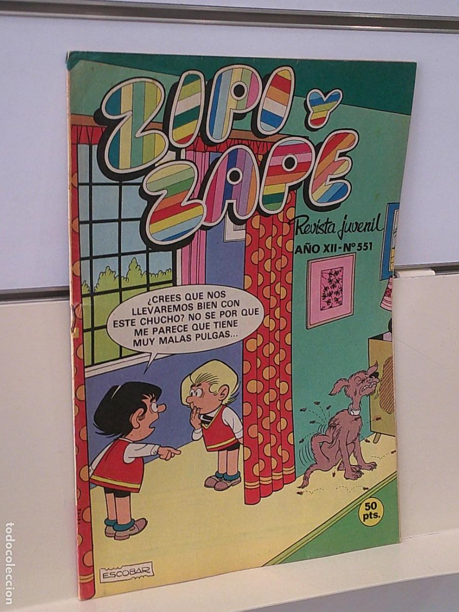 Tebeos: ZIPI Y ZAPE N&ordm; 551 - BRUGUERA