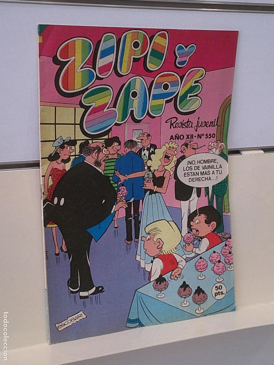 Tebeos: ZIPI Y ZAPE N&ordm; 550 - BRUGUERA