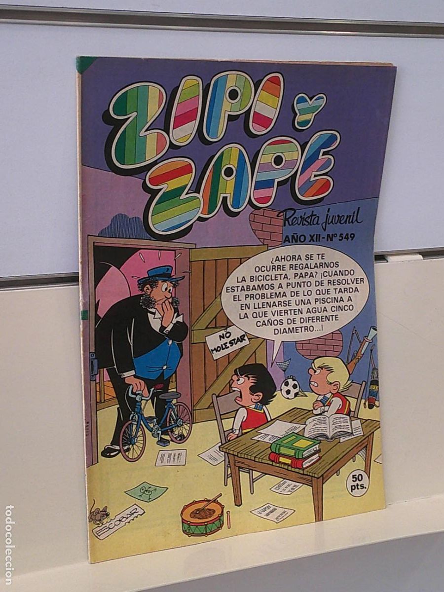 Tebeos: ZIPI Y ZAPE N&ordm; 549 - BRUGUERA