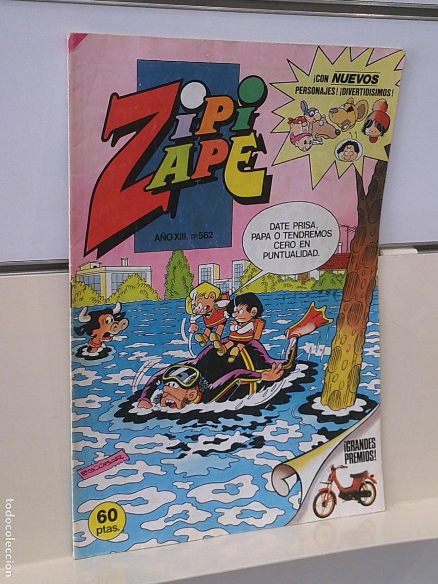 Tebeos: ZIPI Y ZAPE N&ordm; 562 - BRUGUERA