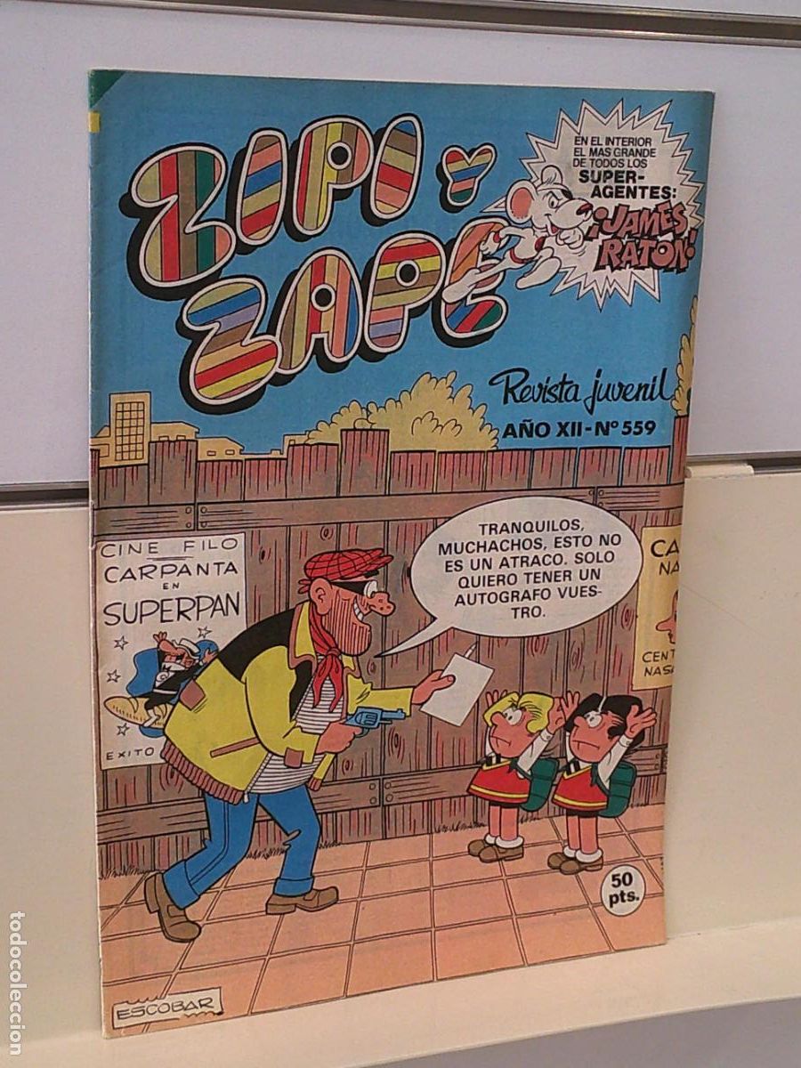 Tebeos: ZIPI Y ZAPE N&ordm; 559 - BRUGUERA