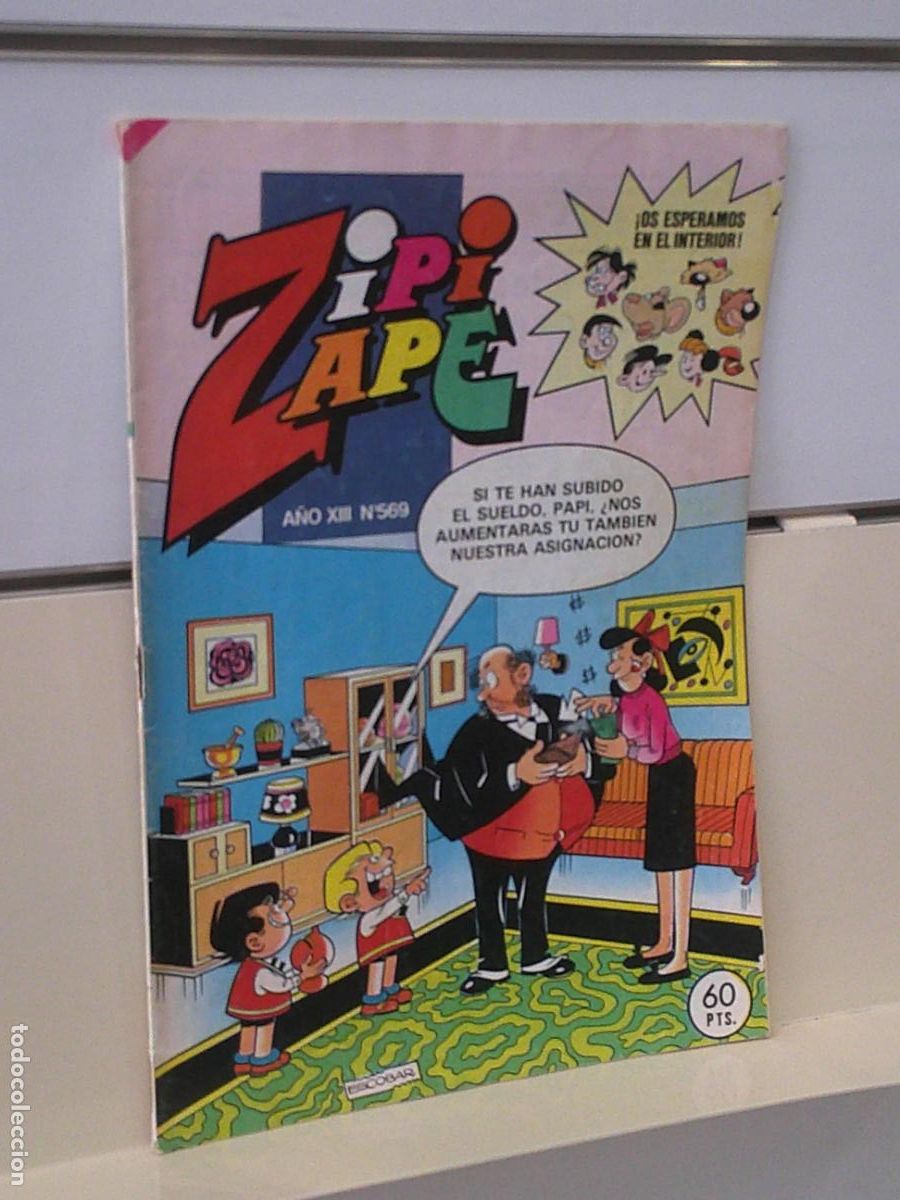 Tebeos: ZIPI Y ZAPE N&ordm; 569 - BRUGUERA