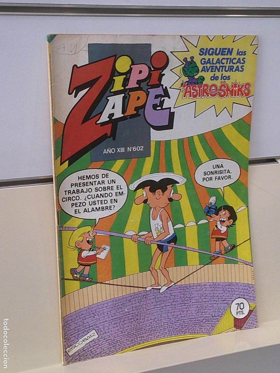 Tebeos: ZIPI Y ZAPE N&ordm; 602 - BRUGUERA