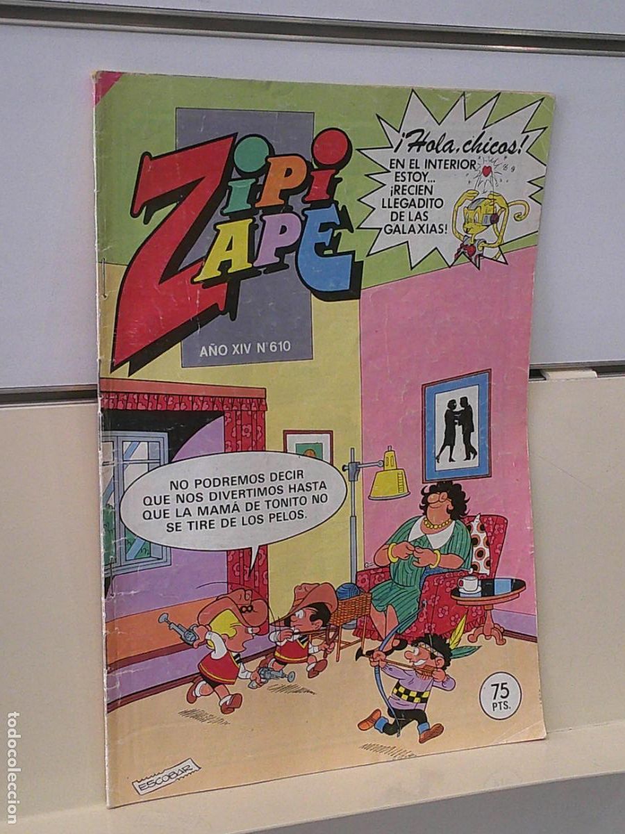 Tebeos: ZIPI Y ZAPE N&ordm; 610 - BRUGUERA