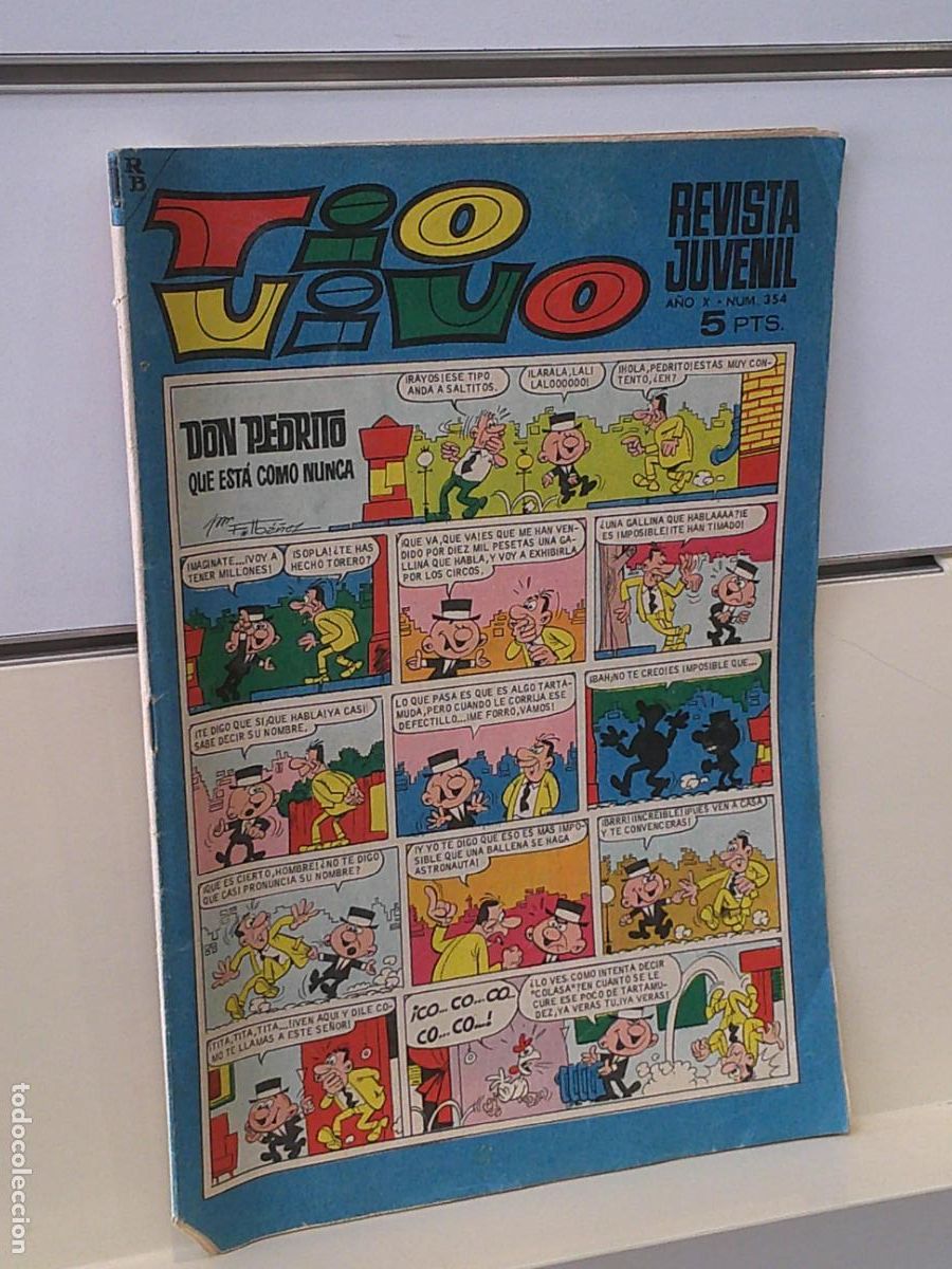 Tebeos: TIO VIVO N&ordm; 354 - BRUGUERA