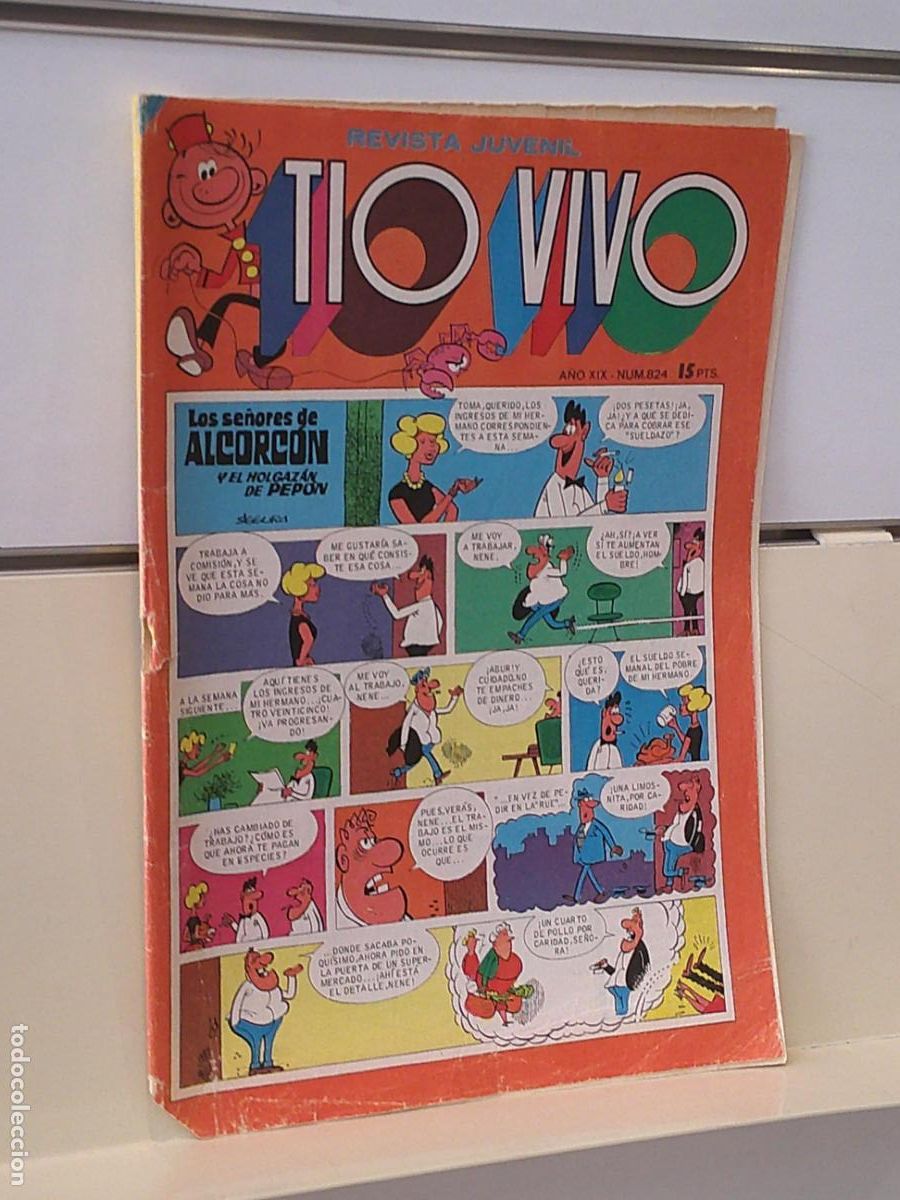 Tebeos: TIO VIVO N&ordm; 824 - BRUGUERA