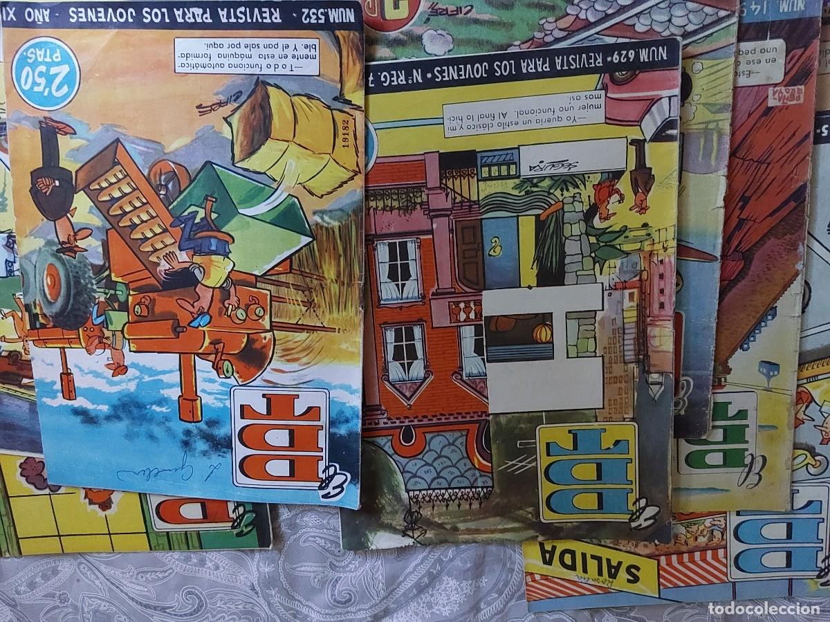 Tebeos: DDT. 7 EJEMPLARES. A&Ntilde;O IV--VI-XI-XIII