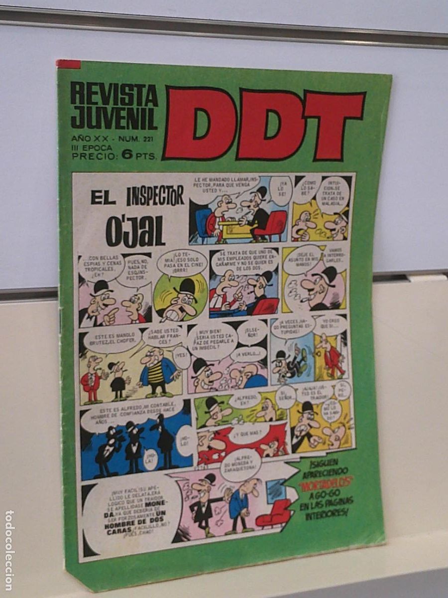 Tebeos: DDT N&ordm; 221 - BRUGUERA