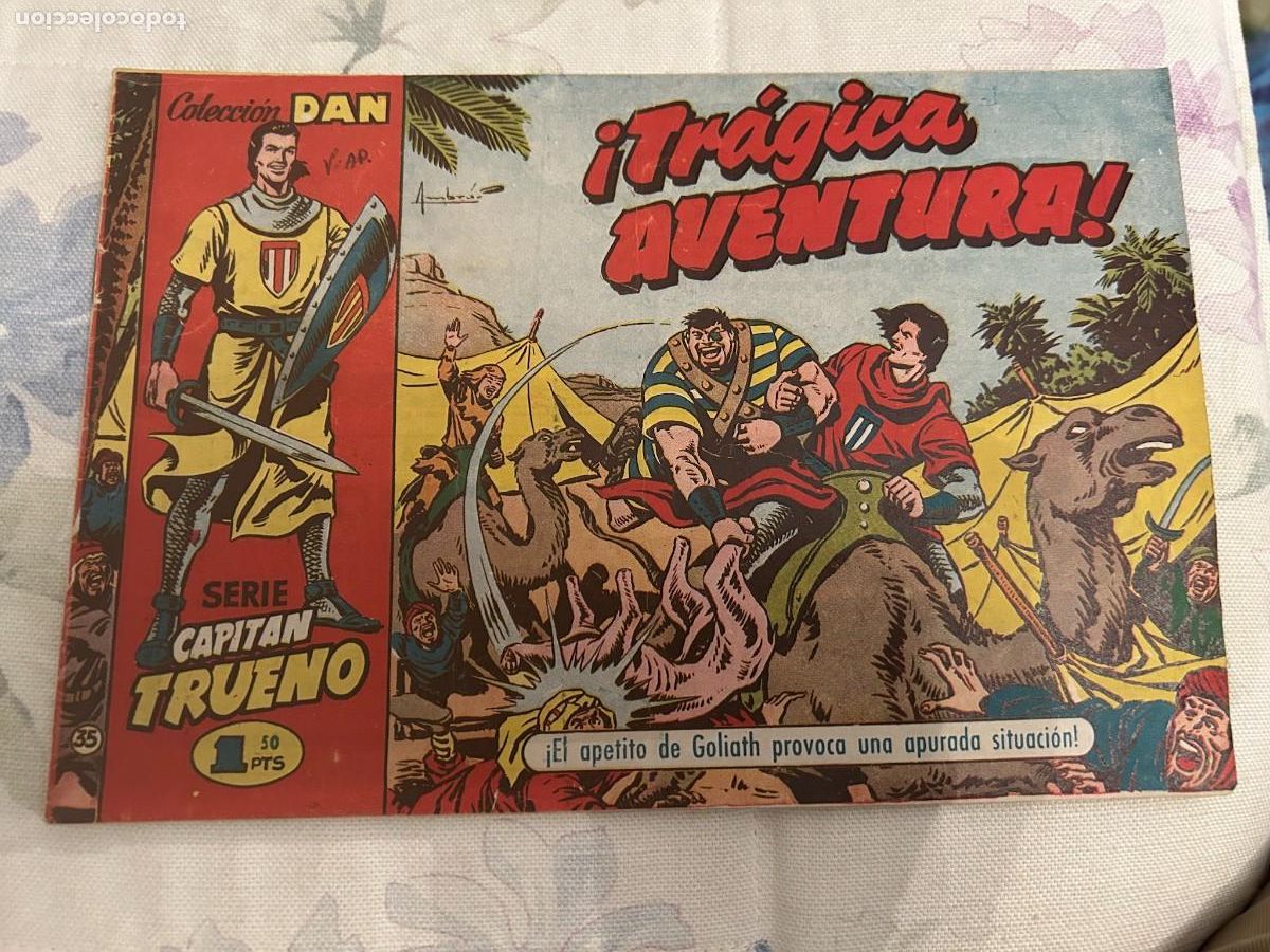 Tebeos: capitan trueno n&ordm; 35 buen estado