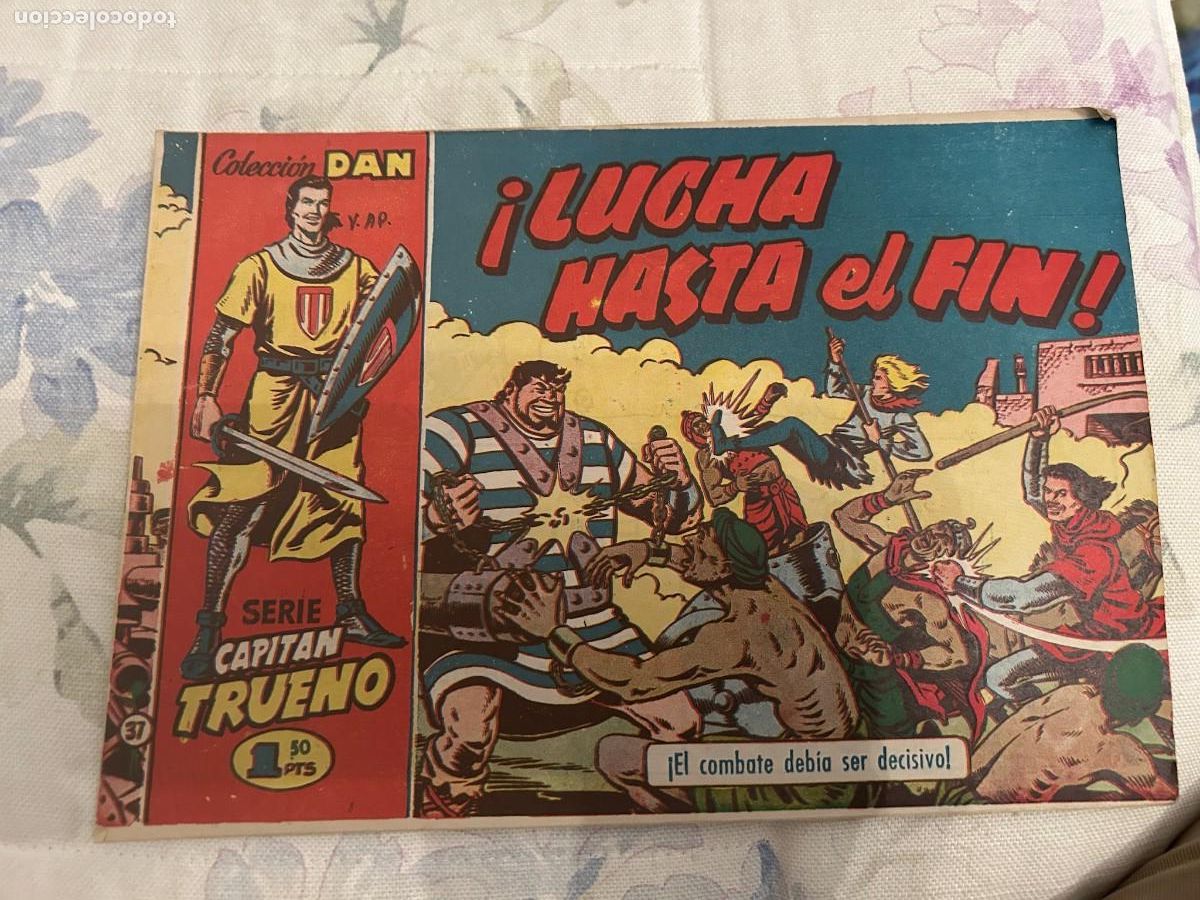 Tebeos: capitan trueno n&ordm; 37 buen estado