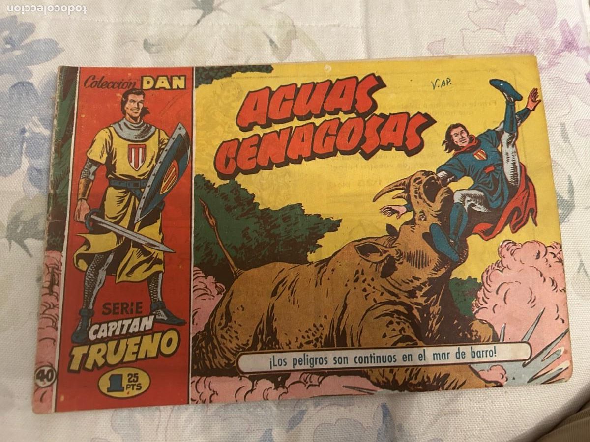 Tebeos: capitan trrueno n&ordm; 40 buen estado