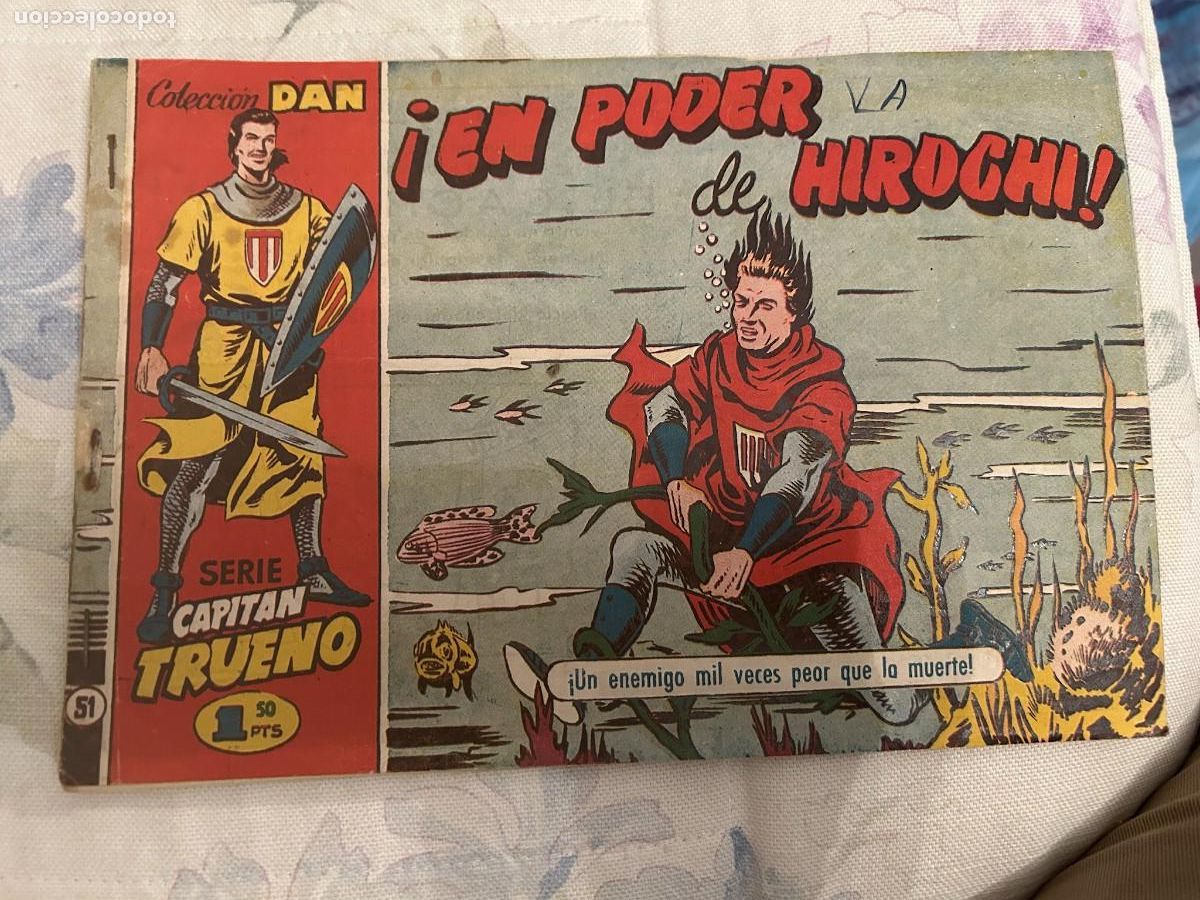 Tebeos: capitan trueno n&ordm; 51 buen estado