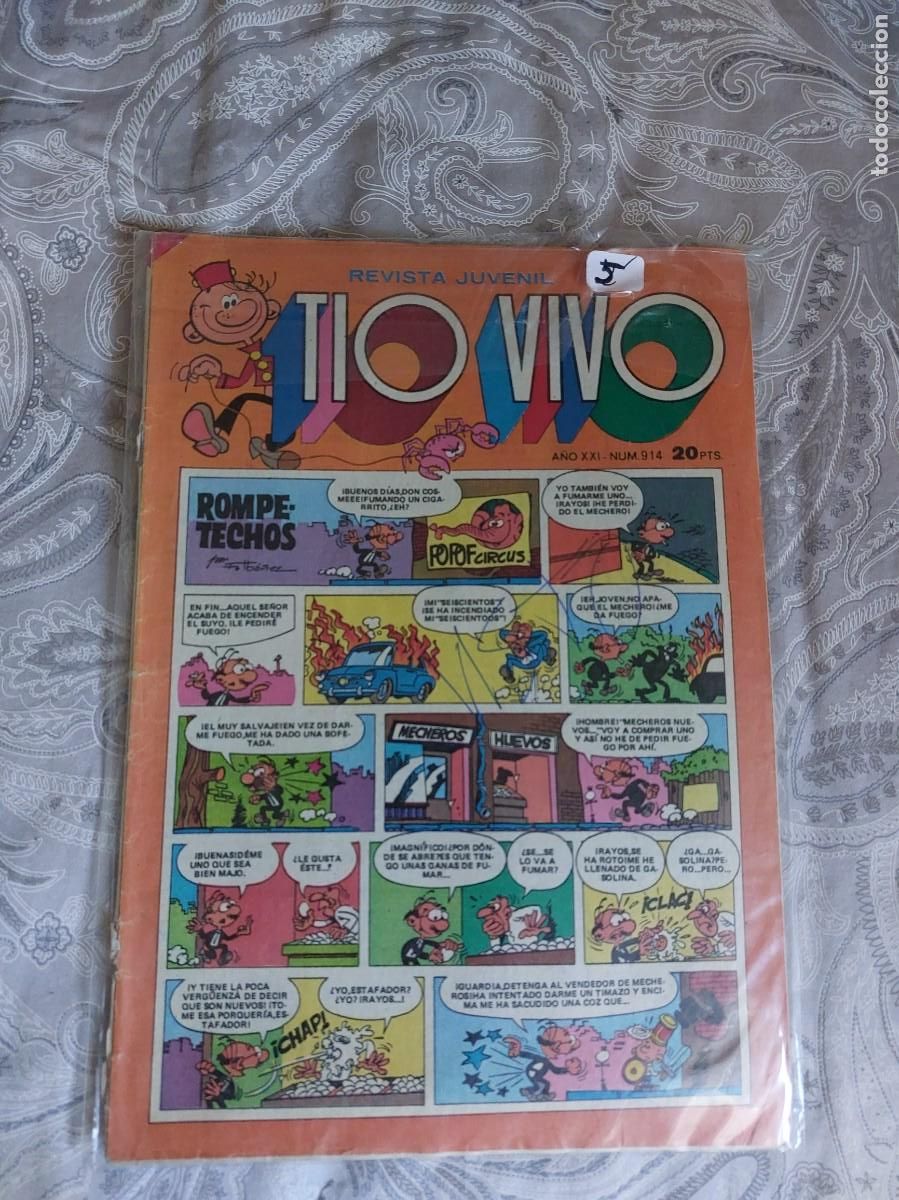 Tebeos: TIO VIVO. N&Uacute;MERO 914. A&Ntilde;O XXI