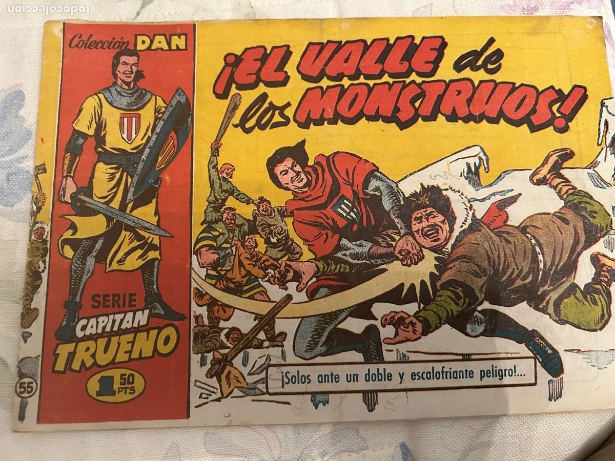 Tebeos: capitan trueno n&ordm; 55 buen estado
