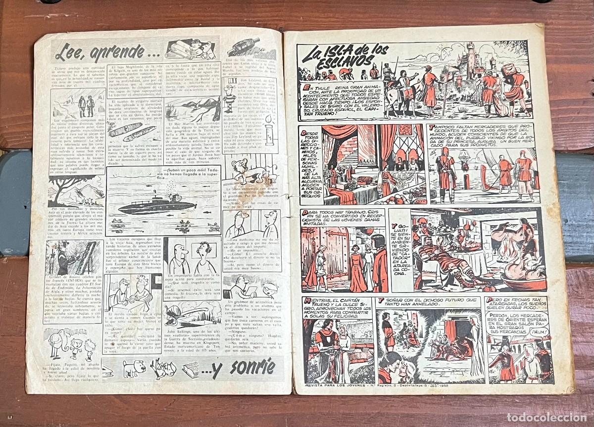 Tebeos: COMIC CAPITAN TRUENO ORIGINAL EXTRA DE VERANO 1958 - Foto 2