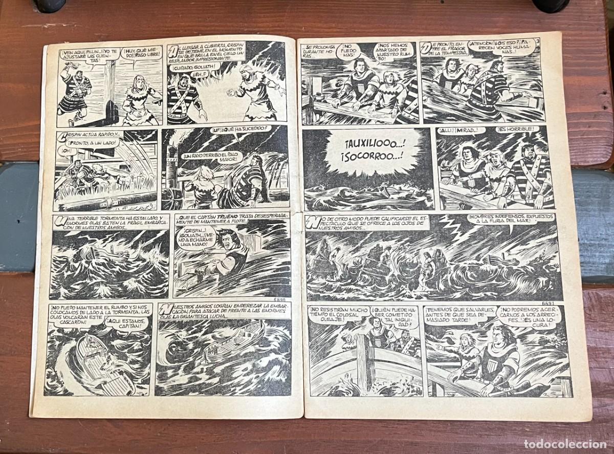 Tebeos: COMIC CAPITAN TRUENO ORIGINAL EXTRA DE VERANO 1960 - Foto 3