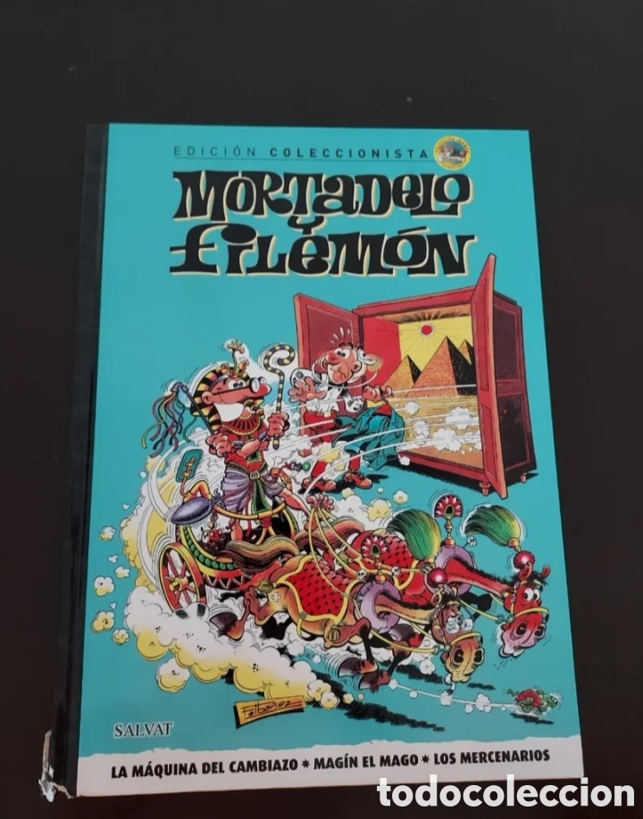 Tebeos: Mortadelp y Filem&oacute;n. La m&aacute;quina del cambiazo