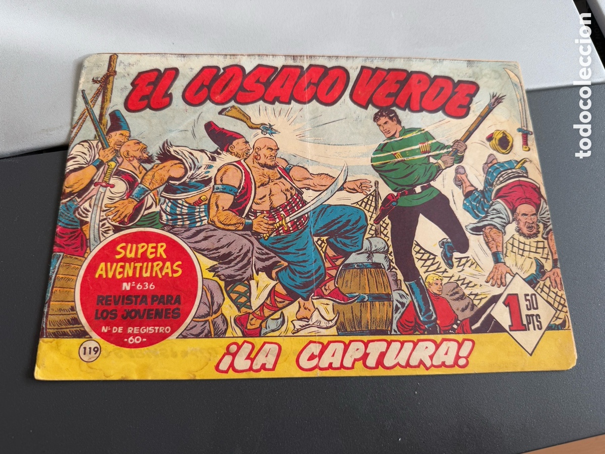 Tebeos: EL COSACO VERDE. N 119. Original