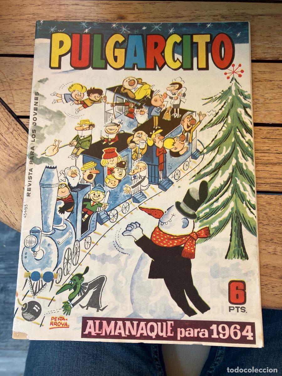 Tebeos: PULGARCITO - ALMANAQUE PARA 1964 - BRUGUERA