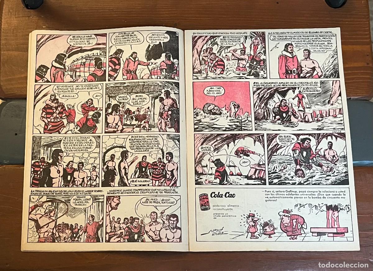 Tebeos: COMIC CAPITAN TRUENO 142 EXTRA 1962 ORIGINAL ERROR TRIPLE CUBIERTA - Foto 10