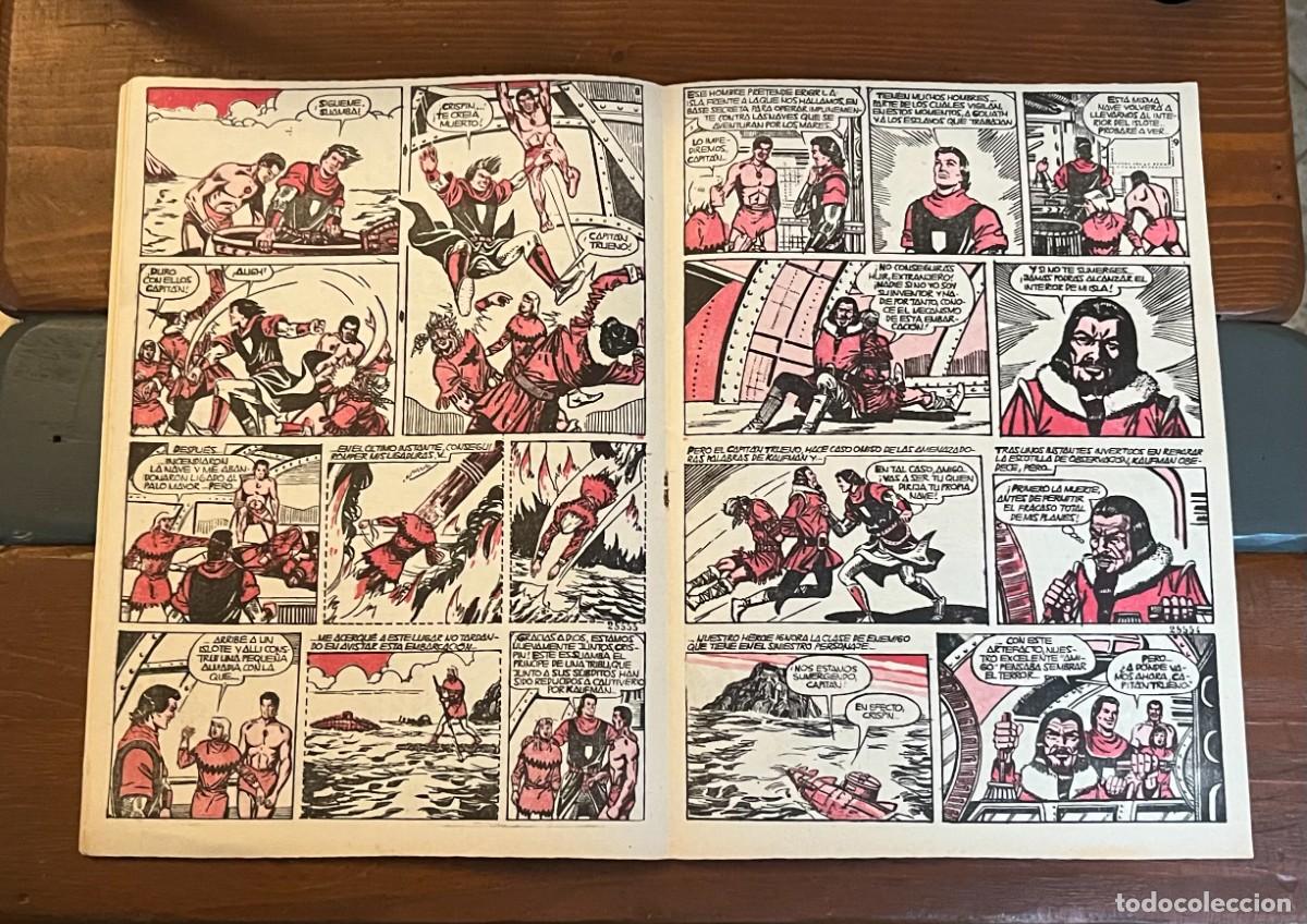 Tebeos: COMIC CAPITAN TRUENO 142 EXTRA 1962 ORIGINAL ERROR TRIPLE CUBIERTA - Foto 12