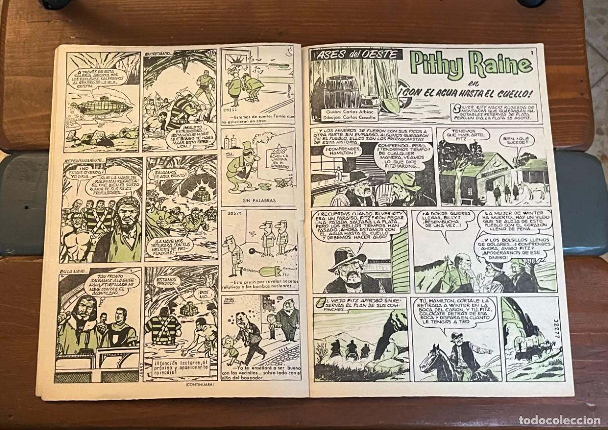 Tebeos: COMIC CAPITAN TRUENO 142 EXTRA 1962 ORIGINAL ERROR TRIPLE CUBIERTA - Foto 13