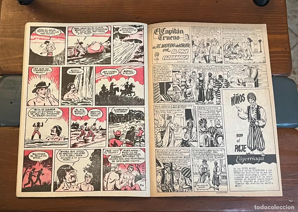 Tebeos: COMIC CAPITAN TRUENO 142 EXTRA 1962 ORIGINAL ERROR TRIPLE CUBIERTA - Foto 16