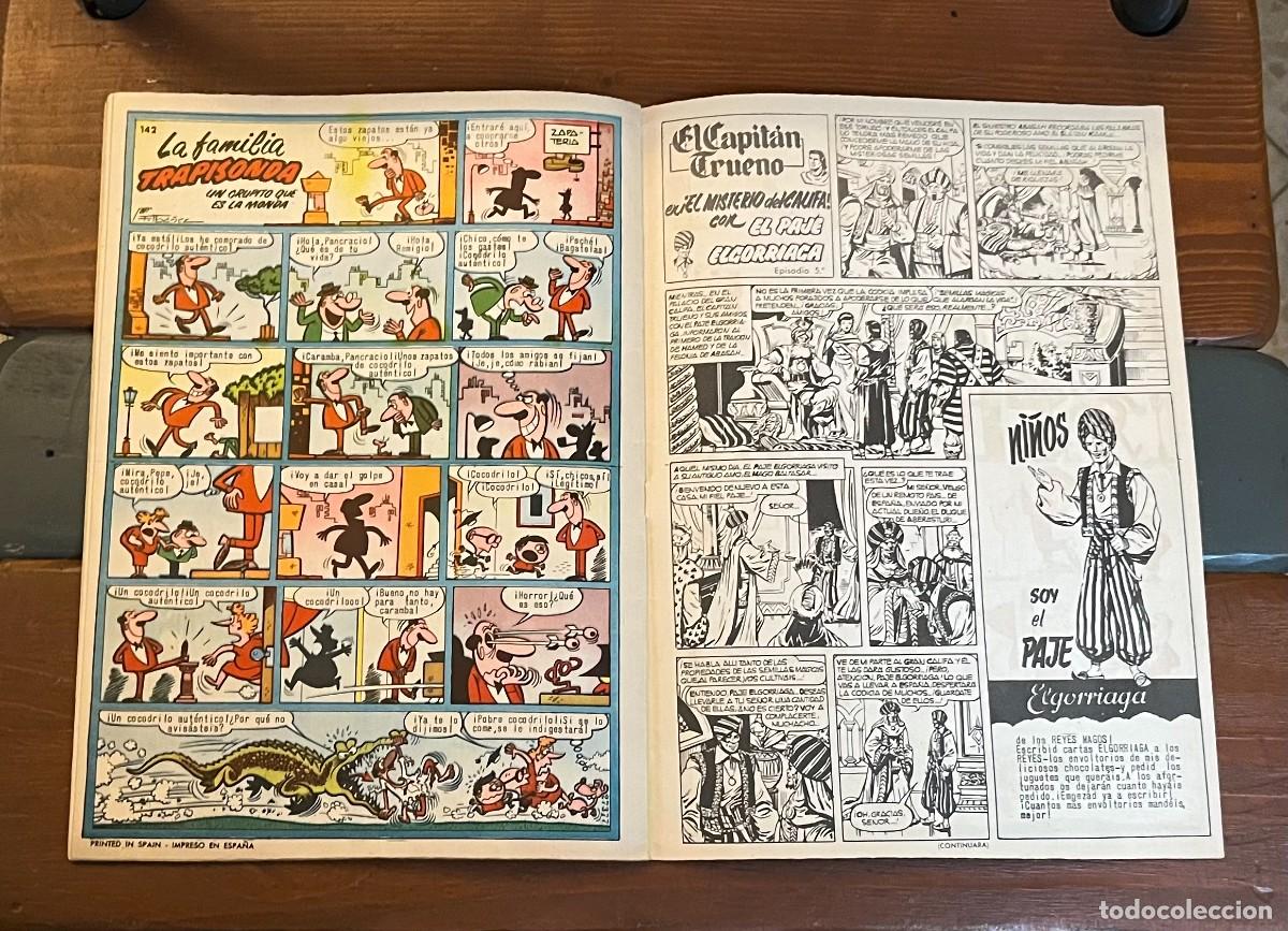 Tebeos: COMIC CAPITAN TRUENO 142 EXTRA 1962 ORIGINAL ERROR TRIPLE CUBIERTA - Foto 17