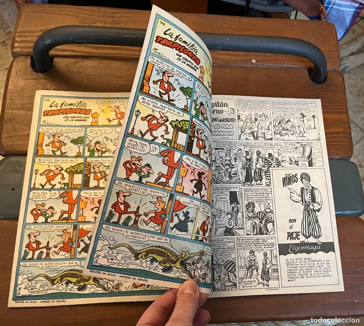 Tebeos: COMIC CAPITAN TRUENO 142 EXTRA 1962 ORIGINAL ERROR TRIPLE CUBIERTA - Foto 18