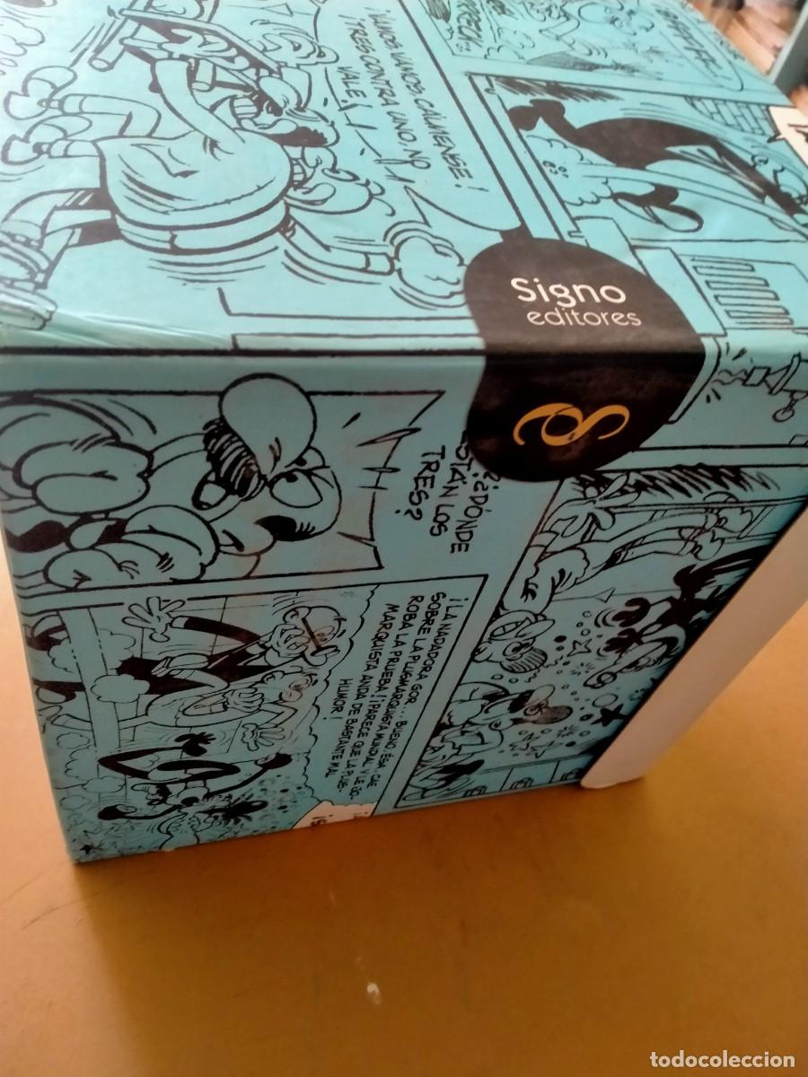 Tebeos: mortadelo coleccion caja completa y capitan trueno completa