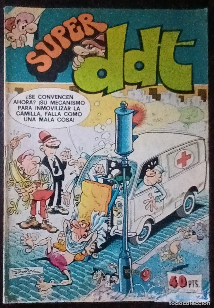Tebeos: SUPER DDT-BRUGUERA- N&ordm; 79 -FIGUERAS-JUAN LLORCA-PEPE TROLA-1980-REGULAR-DIF&Iacute;CIL-LEA-VEA-1501