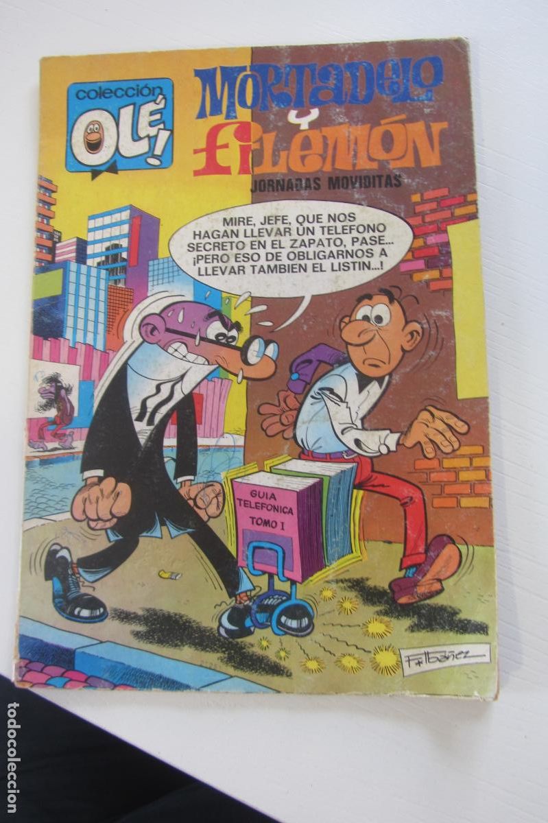 Tebeos: OL&Eacute;! MORTADELO Y FILEM&Oacute;N N&ordm; 95 BRUGUERA 100 PTAS arx125