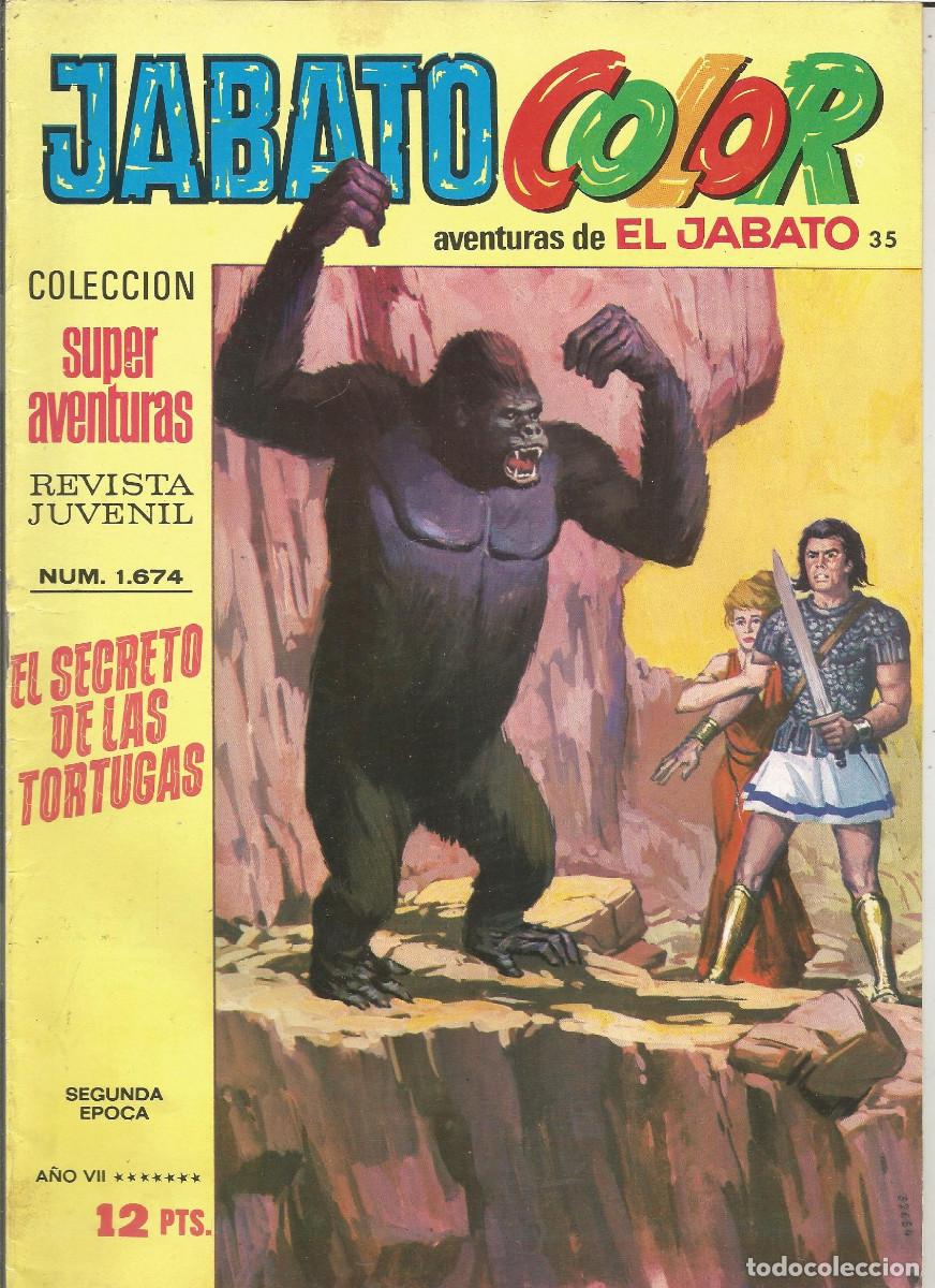 Tebeos: JABATO COLOR 2&ordf; &Eacute;POCA Editorial Bruguera N&ordm; 35