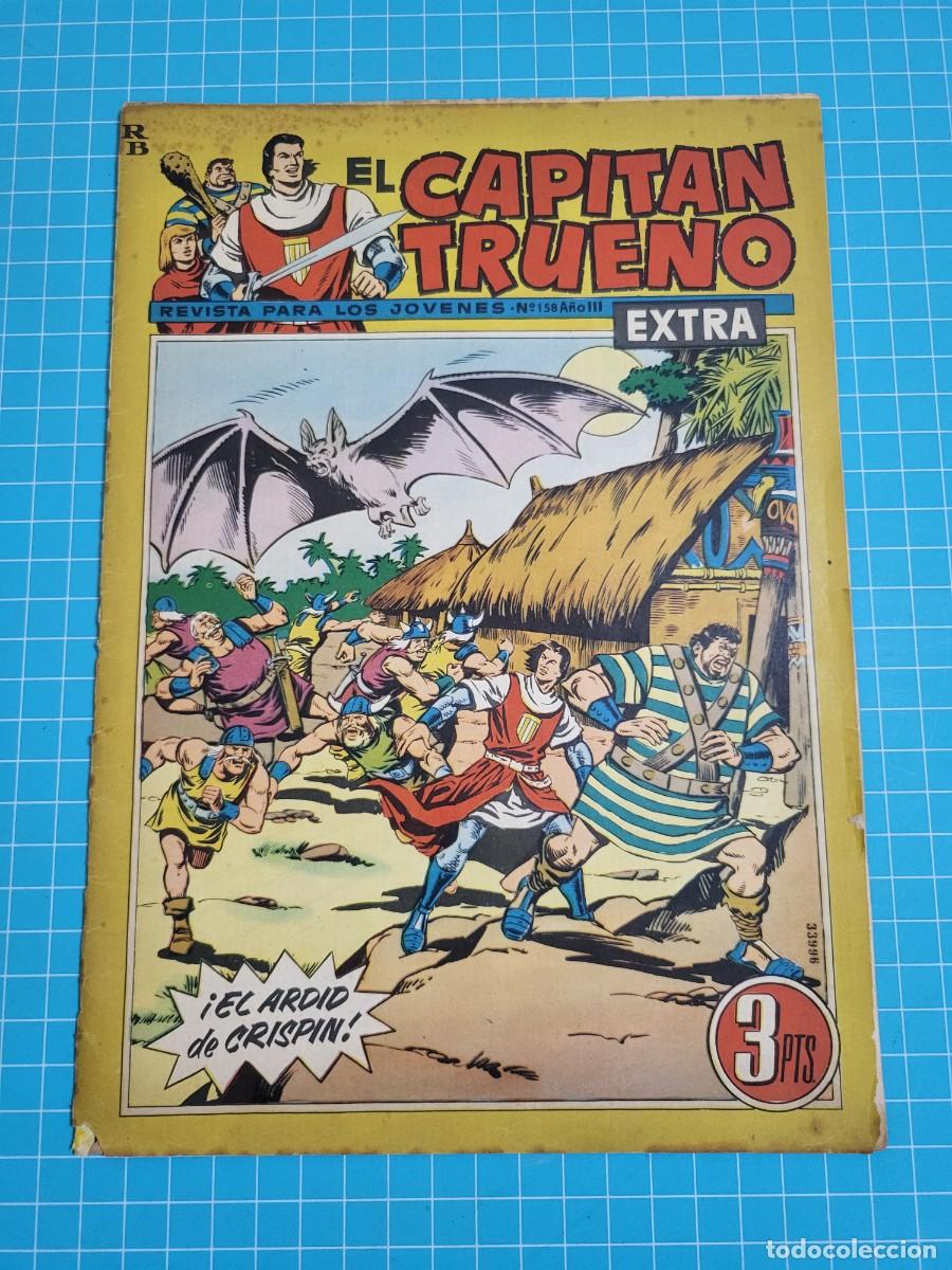 Tebeos: El capit&aacute;n trueno extra, N.&ordm; 158. Bruguera, 3 bolsa 1.