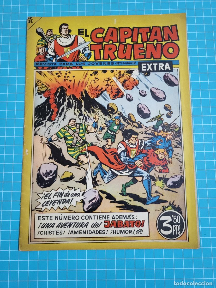 Tebeos: El capit&aacute;n trueno extra, N.&ordm; 184. Bruguera, 3 bolsa 1.