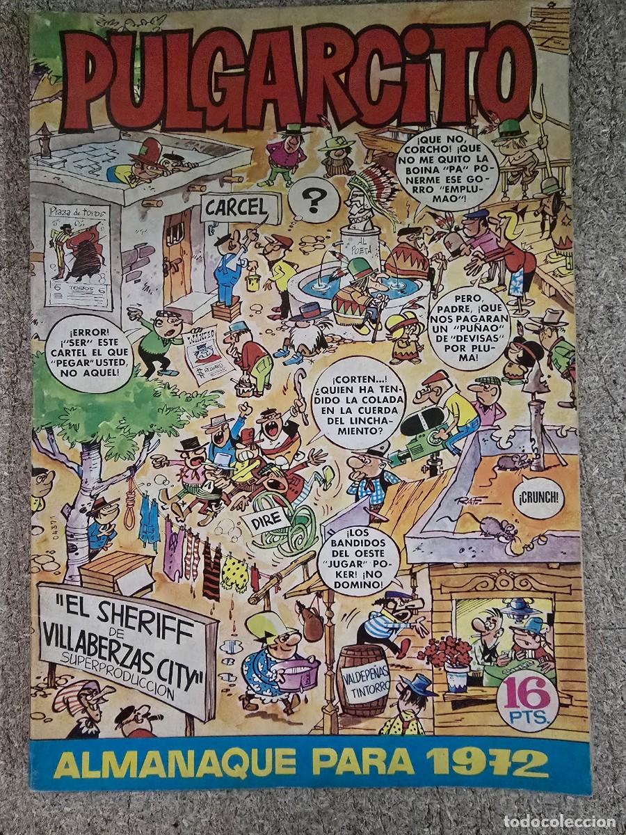 Tebeos: Pulgarcito Almanaque 1972.Bruguera