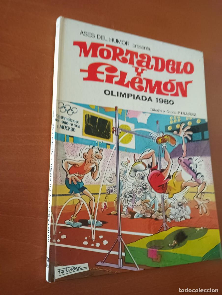 Tebeos: MORTADELO Y FILEM&Oacute;N ASES DEL HUMOR N&ordm; 41 OLIMPIADA 1980 EDITORIAL BRUGUERA