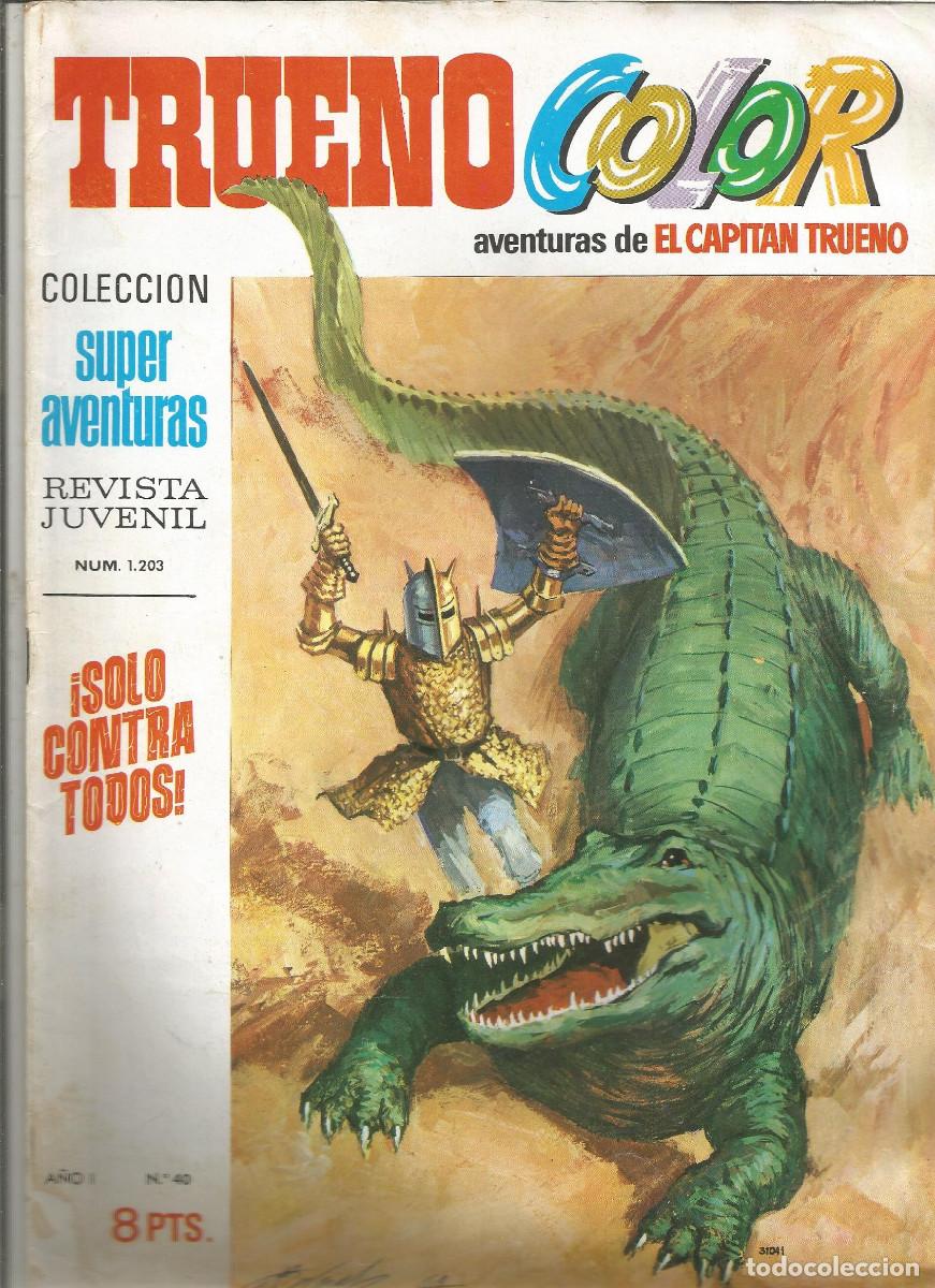 Tebeos: TRUENO COLOR N&ordm; 40 EDITORIAL BRUGUERA