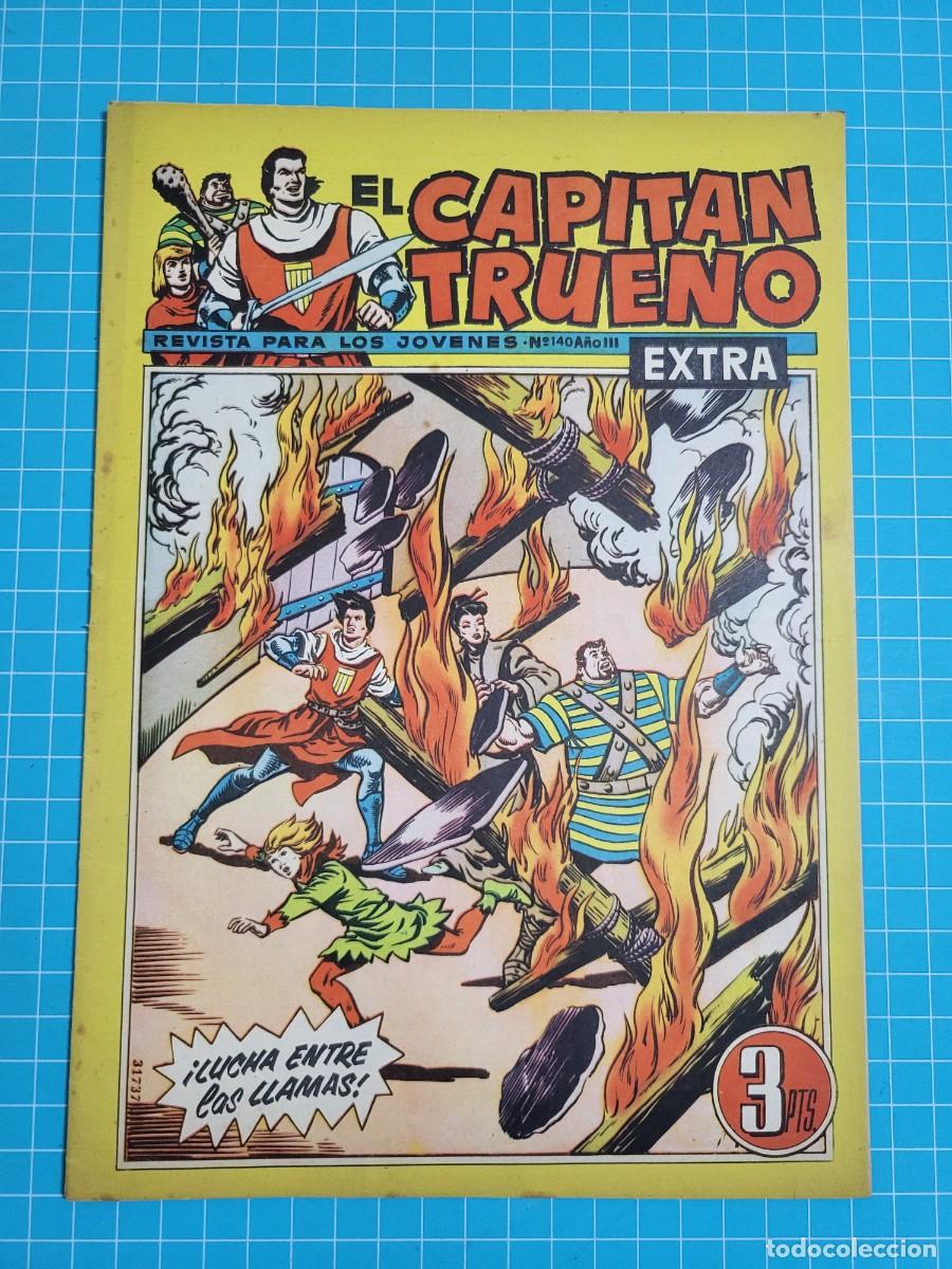 Tebeos: El capit&aacute;n trueno extra, N.&ordm; 140. Bruguera, 3 bolsa 1.