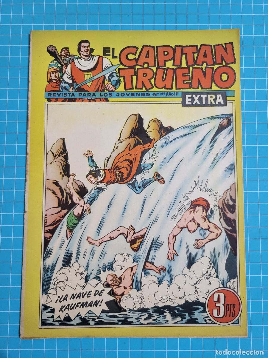 Tebeos: El capit&aacute;n trueno extra, N.&ordm; 142. Bruguera, 3 bolsa 1.