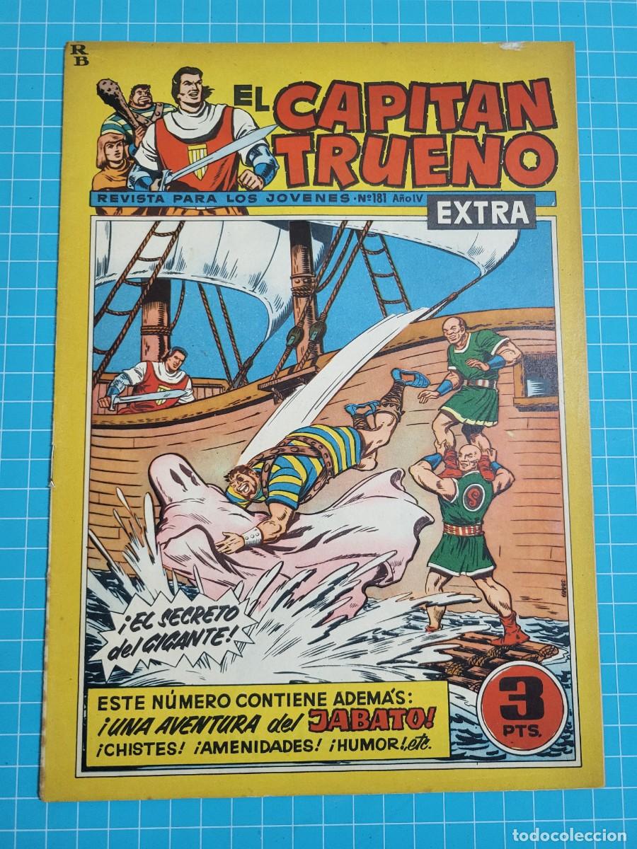 Tebeos: El capit&aacute;n trueno extra, N.&ordm; 181. Bruguera, 3 bolsa 1.