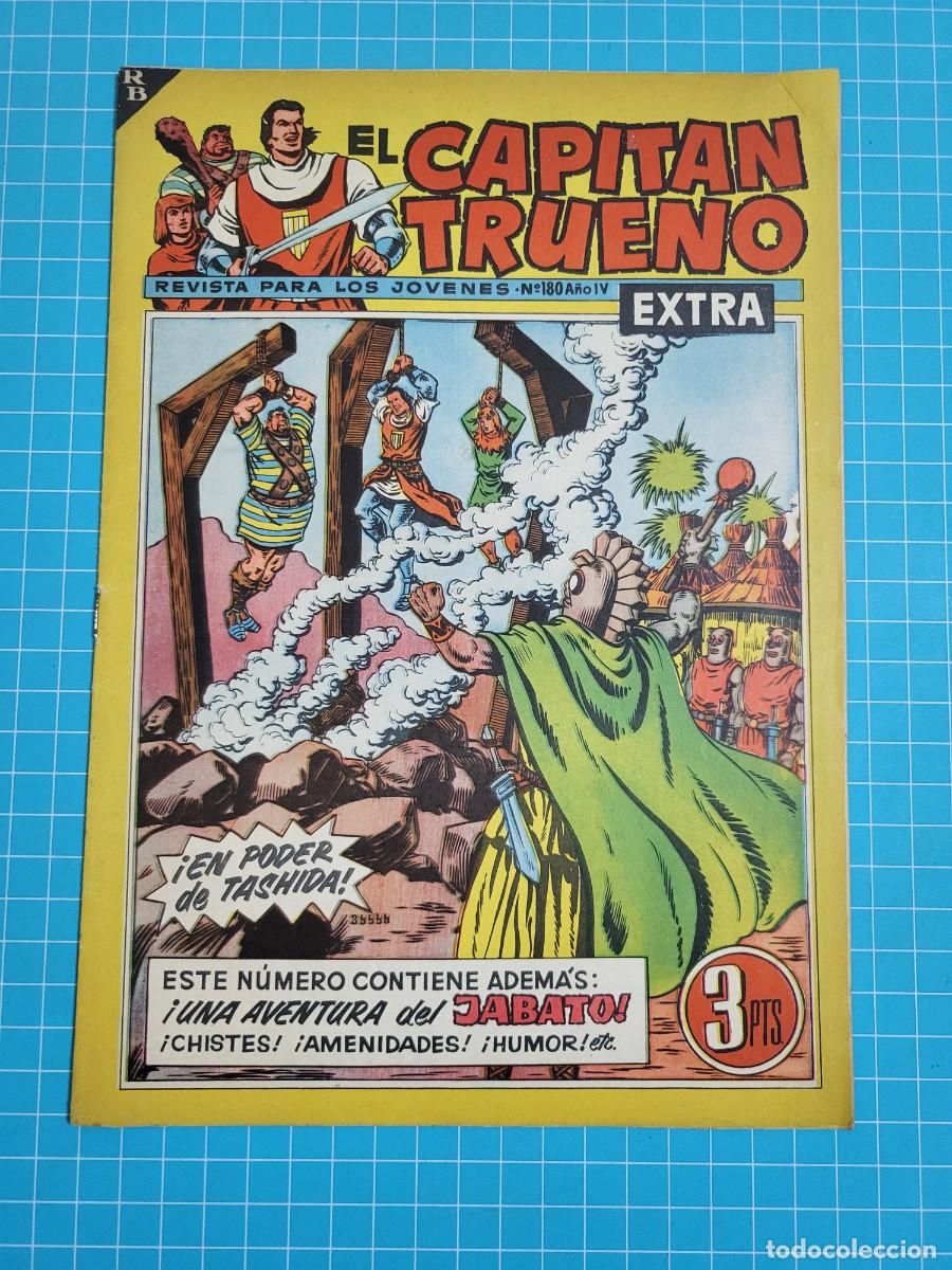 Tebeos: El capit&aacute;n trueno extra, N.&ordm; 180. Bruguera, 3 bolsa 1.